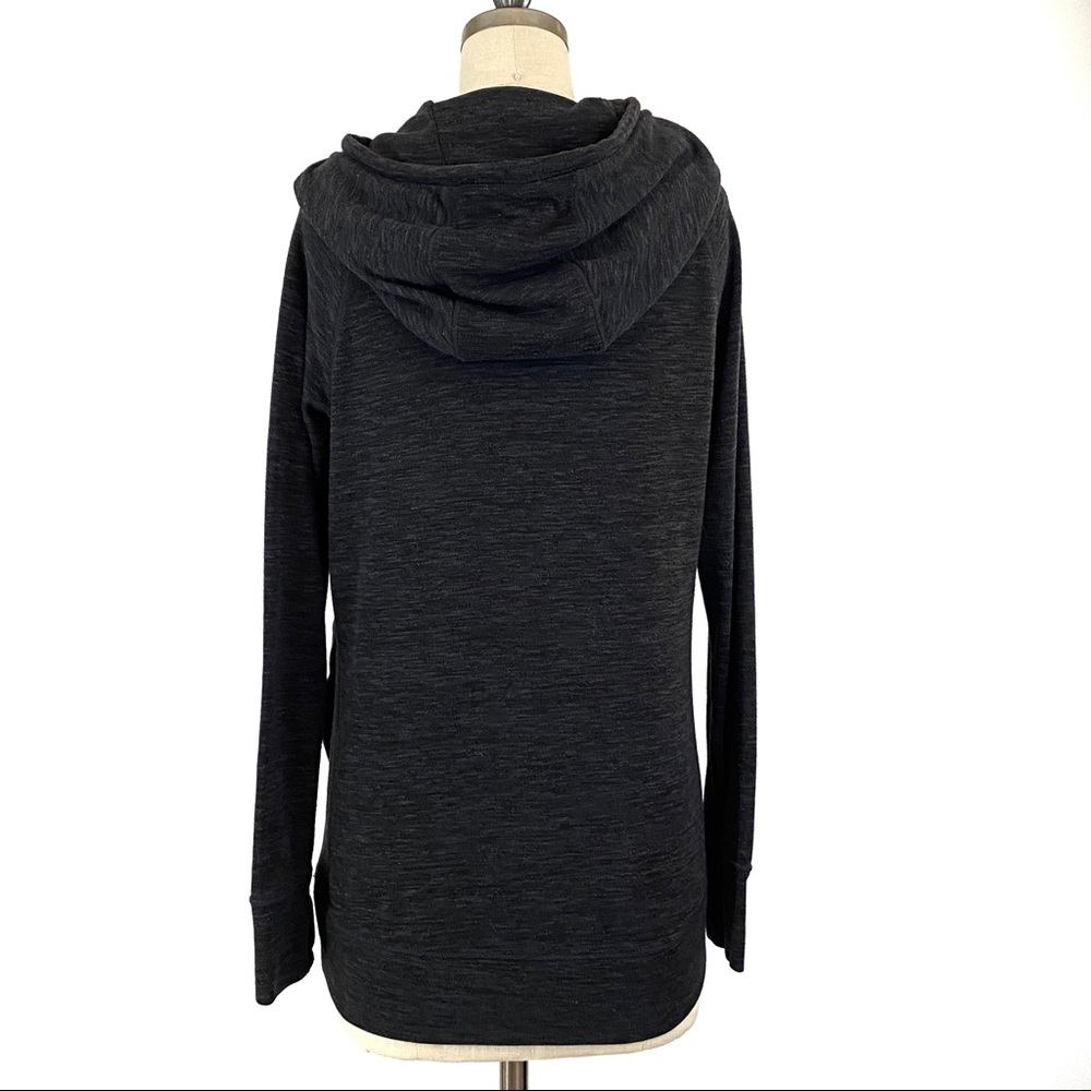 Athleta Size XS Heathered Gray Pullover Hoodie - Picture 2 of 9